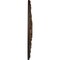 Ekena Millwork Norwich Ceiling Medallion (Fits Canopies up to 4 1/2"), Hnd-Painted Rust, 18"OD x 3 1/2"ID x 1 3/8"P CM18NORUS - alternate 3